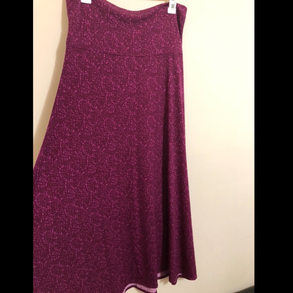 Lularoe maxi skirt size medium